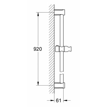 Душевая штанга Grohe Tempesta Cosmopolitan 27522000