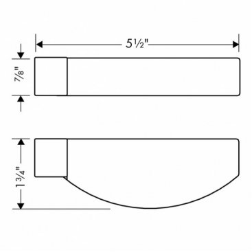 Мыльница двойная Hansgrohe Casetta Unica 88 28675000