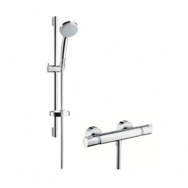 Душевой гарнитур с термостатом Hansgrohe Croma 100 Vario 27034000