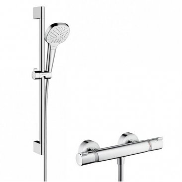 Душевой гарнитур с термостатом Hansgrohe Croma Select E Vario 27081400