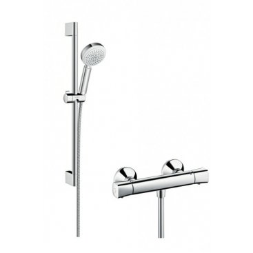 Душевой гарнитур с термостатом Hansgrohe Crometta 100 Vario 27030400