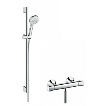 Душевой гарнитур с термостатом Hansgrohe Crometta 100 Vario 27031400