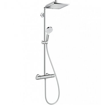 Душевая стойка с термостатом Hansgrohe Crometta E 240 Showerpipe 27281000