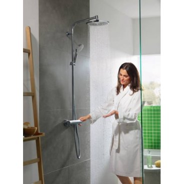 Душевая стойка с термостатом Hansgrohe Crometta S 240 Showerpipe 27267000