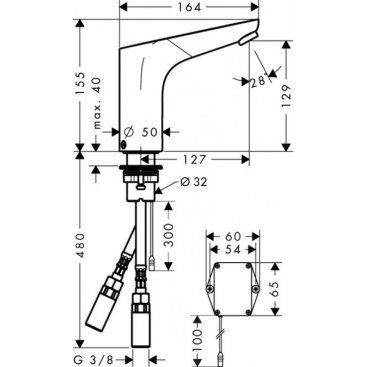 Смеситель для раковины Hansgrohe Focus 31172000