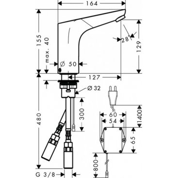 Смеситель для раковины Hansgrohe Focus 31173000