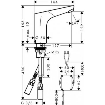 Смеситель для раковины Hansgrohe Focus 31174000