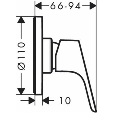 Смеситель для душа Hansgrohe Focus 31961000