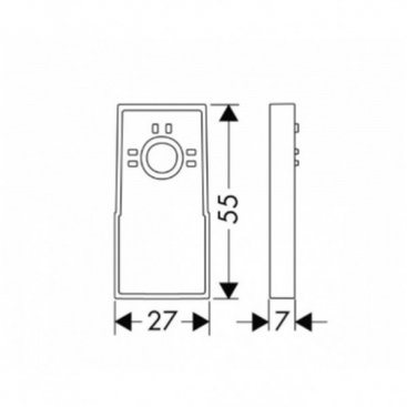 Прокладка для крепления штанки Hansgrohe 98993000