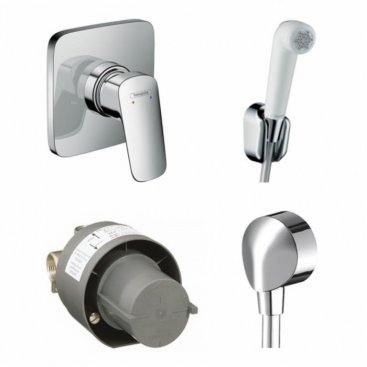 Гигиенический набор Hansgrohe Logis Set