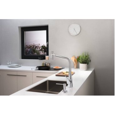 Смеситель для кухни Hansgrohe Metris Select M71 73816000