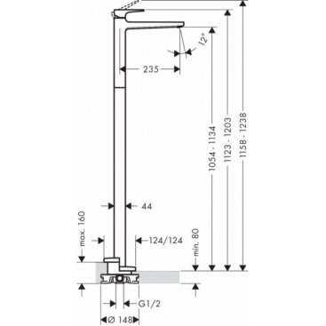 Смеситель для раковины Hansgrohe Metropol 32530000