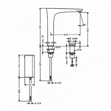 Смеситель для кухни Hansgrohe PuraVida 15805000