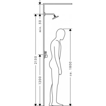 Верхний душ Hansgrohe PuraVida 400 27390000