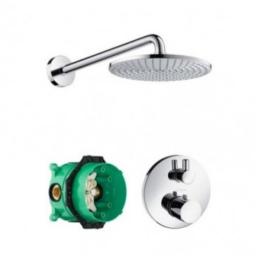 Душевая система Hansgrohe Raindance Air с термостатом Ecostat S 27122000