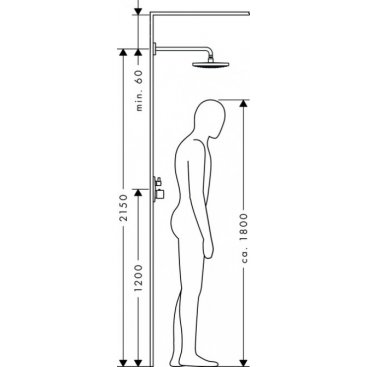 Верхний душ Hansgrohe Raindance Select S 240 26466400