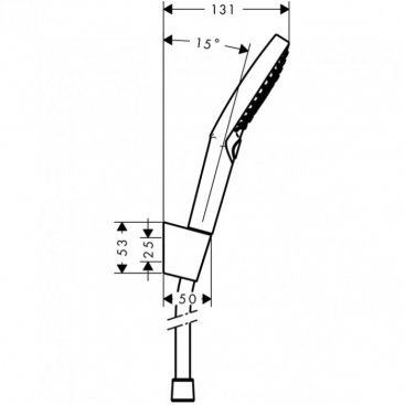 Душевой набор Hansgrohe Raindance Select S 27668000