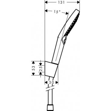 Душевой набор Hansgrohe Raindance Select S 27669000