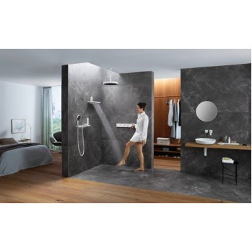 Держатель душа с полкой Hansgrohe Rainfinity 26843700