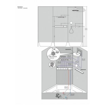 Термостат для душа Hansgrohe Rain Select 15384700