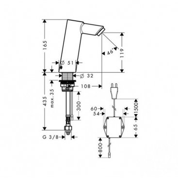 Смеситель для раковины Hansgrohe Talis S2 32112000