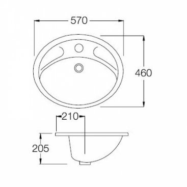 Раковина Hatria Arredo Y631