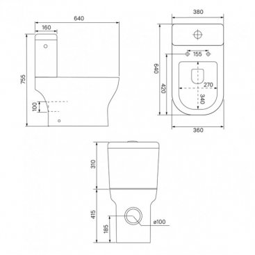 Унитаз Iddis Drum DRU2DSEi24