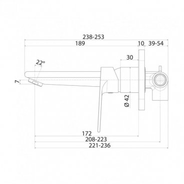 Смеситель для раковины Iddis Edifice EDISB00i65