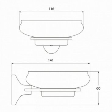 Мыльница Iddis Leaf LEASBC0I42