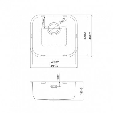 Мойка кухонная Iddis Mate MAT49S0i77