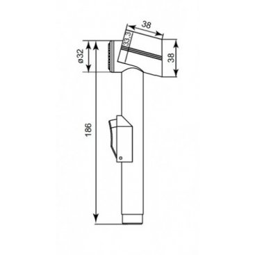 Гигиеническая лейка Iddis Optima Home 0101F15i20