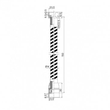 Шланг для душа Iddis Optima Home OPH15WLi19