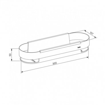 Полка Iddis Optima Home SHE12SBi44