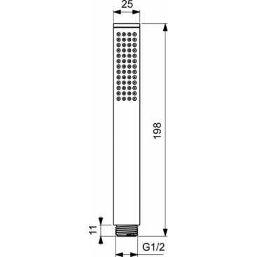 Душевой набор Ideal Standard Ceratherm T100 A7573A5 7 в 1