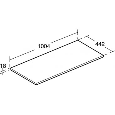 Мебель для ванной Ideal Standard Connect Air E0821 100 см со столешницей