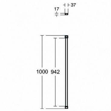 Кронштейн для перегородки Ideal Standard Connect 2 K9380V3