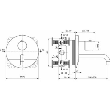 Смеситель для раковины Ideal Standard Ceraplus A6151AA