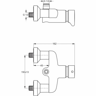 Смеситель для раковины Ideal Standard Ceraplus B8320AA