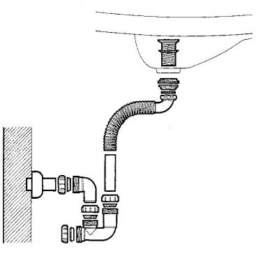 Сифон для специальной раковины Ideal Standard Atlantis J200667