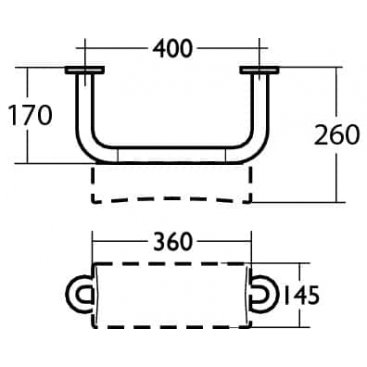 Опора для спины Ideal Standard Contour 21 S6466MY