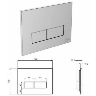 Инсталляция для подвесного унитаза Ideal Standard W3710AA