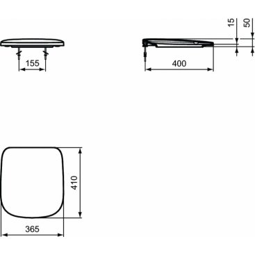 Крышка-сиденье Ideal Standard Esedra T318601