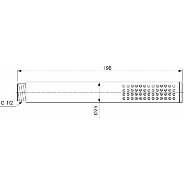 Ручной душ Ideal Standard Alfiere A4944AA