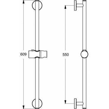 Душевая штанга Ideal Standard Idealrain B9420AA