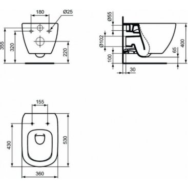 Душевой набор Ideal Standard Idealrain BL749S4 2 в 1