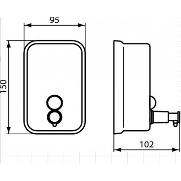 Диспенсер для мыла Ideal Standard Iom A9109MY