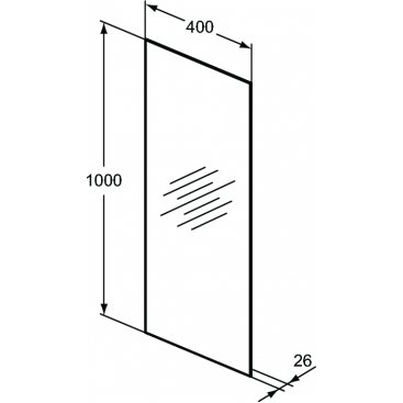 Зеркало с подсветкой Ideal Standard Mirrors & lights T3258BH 40 см