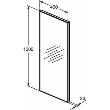 Зеркало Ideal Standard Mirrors & lights T3360BH 40 см