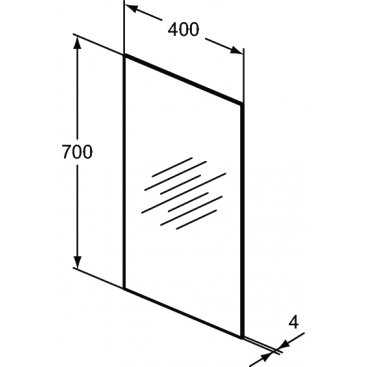 Зеркало Ideal Standard Mirrors & lights T3364BH 40 см