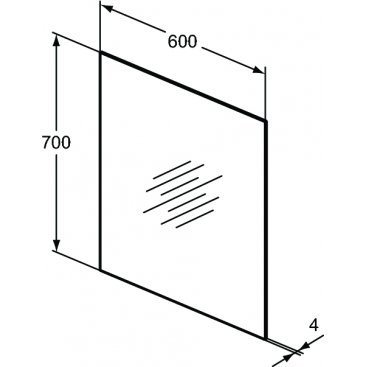 Зеркало Ideal Standard Mirrors & lights T3366BH 60 см